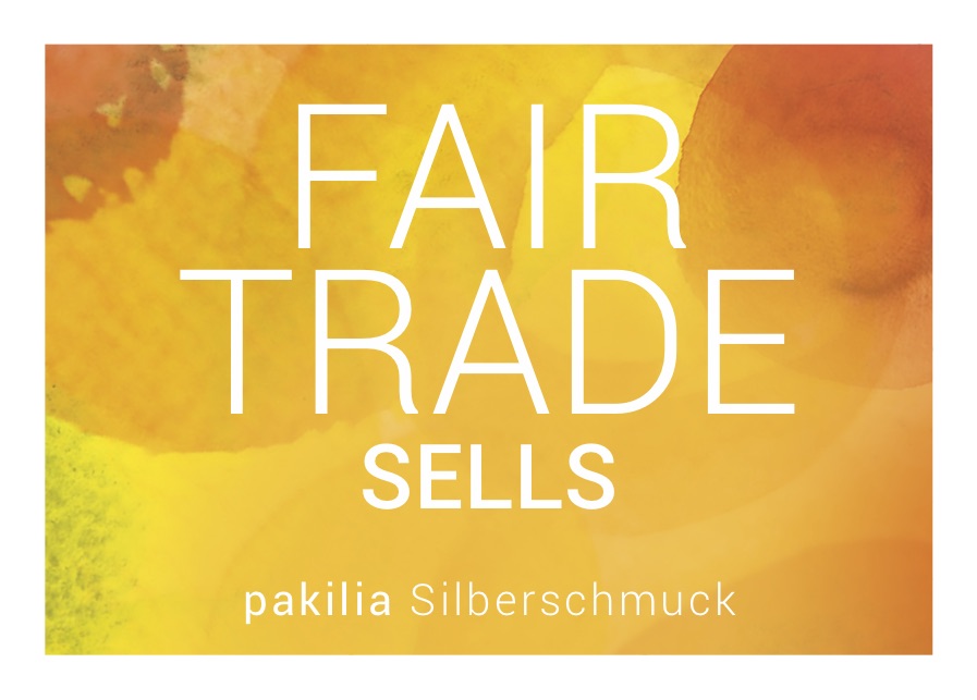 Info-Postkarte "Fair trade sells" 
